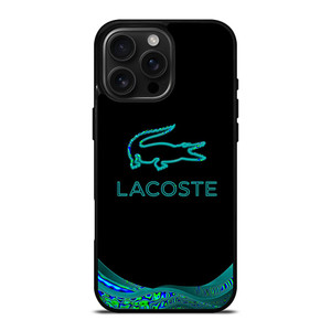 LACOSTE PSYCHEDELIC LOGO iPhone 16 Pro Max Case Cover LACOSTE PSYCHEDELIC LOGO iPhone 16 Pro Max Case Cover