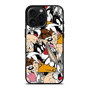LOONEY TUNES CARTOON CROSSOVER iPhone 16 Pro Max Case Cover