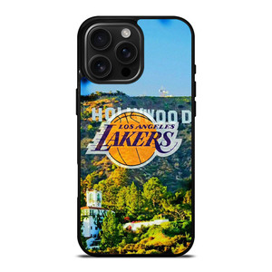 LOS ANGELES LAKERS HOLLYWOOD SIGN iPhone 16 Pro Max Case Cover LOS ANGELES LAKERS HOLLYWOOD SIGN iPhone 16 Pro Max Case Cover