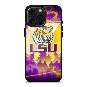LSU TIGERS BASEBALL LOGO iPhone 16 Pro Max Case Cover