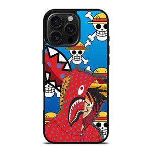 LUFFY ONE PIECE BAPE iPhone 16 Pro Max Case Cover