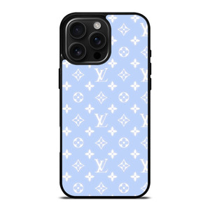 LV LOUIS VUITTON BLUE GLOW iPhone 16 Pro Max Case Cover