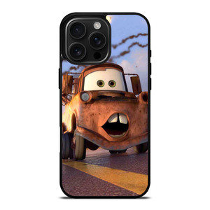 MATER FUNNY FACE CARS iPhone 16 Pro Max Case Cover MATER FUNNY FACE CARS iPhone 16 Pro Max Case Cover