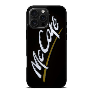 MCDONALD MCCAFE LOGO iPhone 16 Pro Max Case Cover