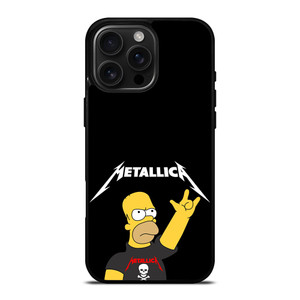 METALLICA THE SIMPSONS iPhone 16 Pro Max Case Cover