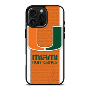 MIAMI HURRICANES SYMBOL CARBON iPhone 16 Pro Max Case Cover MIAMI HURRICANES SYMBOL CARBON iPhone 16 Pro Max Case Cover