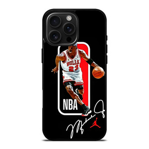 MICHAEL JORDAN CHICAGO BULLS NBA SIGN iPhone 16 Pro Max Case Cover
