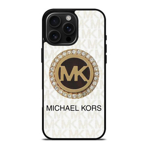 MICHAEL KORS MK DIAMOND LOGO iPhone 16 Pro Max Case Cover MICHAEL KORS MK DIAMOND LOGO iPhone 16 Pro Max Case Cover