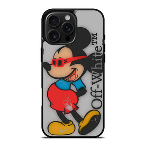 MICKEY MOUSE OFF WHITE ART iPhone 16 Pro Max Case Cover MICKEY MOUSE OFF WHITE ART iPhone 16 Pro Max Case Cover
