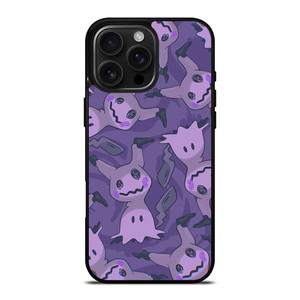 MIMIKYU POKEMON PURPLE iPhone 16 Pro Max Case Cover MIMIKYU POKEMON PURPLE iPhone 16 Pro Max Case Cover