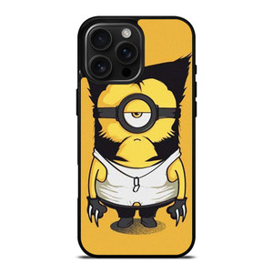 MINION WOLVERINES CARTOON iPhone 16 Pro Max Case Cover MINION WOLVERINES CARTOON iPhone 16 Pro Max Case Cover