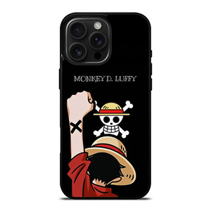 MONKEY D LUFFY ANIME LOGO iPhone 16 Pro Max Case Cover MONKEY D LUFFY ANIME LOGO iPhone 16 Pro Max Case Cover