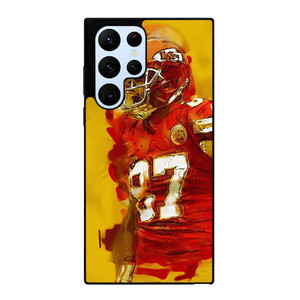 TRAVIS KELCE KANSAS CITY CHIEFS ART  Samsung Galaxy S22 Ultra Case Cover TRAVIS KELCE KANSAS CITY CHIEFS ART  Samsung Galaxy S22 Ultra Case Cover