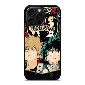 MY HERO ACADEMIA DEKU BAKUGO iPhone 16 Pro Max Case Cover MY HERO ACADEMIA DEKU BAKUGO iPhone 16 Pro Max Case Cover