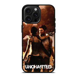 NATHAN DRAKE LARA CROFT UNCHARTED iPhone 16 Pro Max Case Cover NATHAN DRAKE LARA CROFT UNCHARTED iPhone 16 Pro Max Case Cover