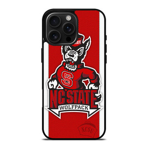 NC STATE WOLFPACK FOOTBALL CARBON LOGO iPhone 16 Pro Max Case Cover NC STATE WOLFPACK FOOTBALL CARBON LOGO iPhone 16 Pro Max Case Cover