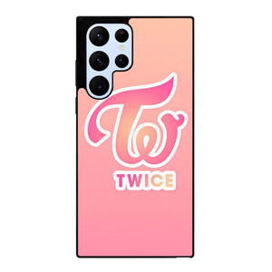 TWICE KPOP LOGO PINK Samsung Galaxy S22 Ultra Case Cover TWICE KPOP LOGO PINK Samsung Galaxy S22 Ultra Case Cover