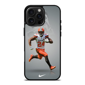 NICK CHUBB CLEVELAND BROWNS NIKE iPhone 16 Pro Max Case Cover NICK CHUBB CLEVELAND BROWNS NIKE iPhone 16 Pro Max Case Cover