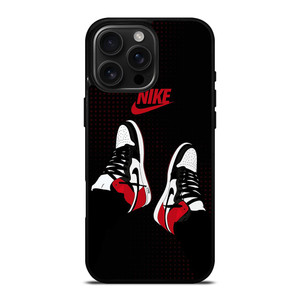NIKE AIR JORDAN RETRO 1 RED iPhone 16 Pro Max Case Cover NIKE AIR JORDAN RETRO 1 RED iPhone 16 Pro Max Case Cover