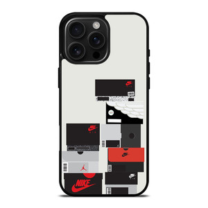 NIKE SNEAKERS BOXES COLLECTION iPhone 16 Pro Max Case Cover NIKE SNEAKERS BOXES COLLECTION iPhone 16 Pro Max Case Cover