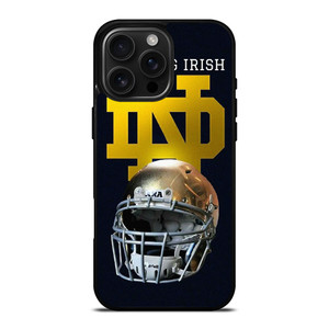 NOTRE DAME FIGHTING IRIS FOOTBALL HELMET iPhone 16 Pro Max Case Cover
