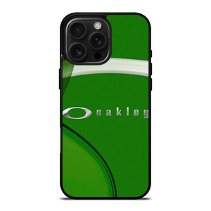 OAKLEY GREEN EMBLEM iPhone 16 Pro Max Case Cover OAKLEY GREEN EMBLEM iPhone 16 Pro Max Case Cover