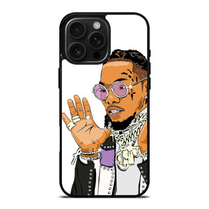 OFFSET RAPPER CARTOON iPhone 16 Pro Max Case Cover