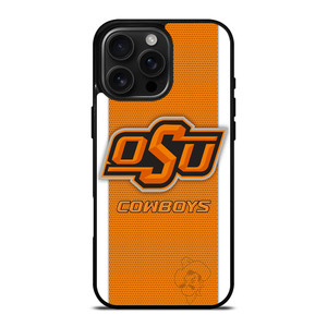 OSU OKAHOMA STATE COWBOYS CARBON LOGO iPhone 16 Pro Max Case Cover