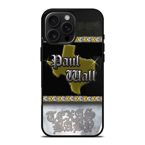 PAUL WALL RAPPER LOGO iPhone 16 Pro Max Case Cover PAUL WALL RAPPER LOGO iPhone 16 Pro Max Case Cover