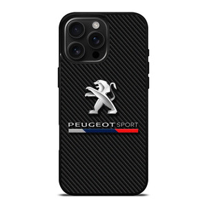 PEUGEOT SPORT CARBON iPhone 16 Pro Max Case Cover PEUGEOT SPORT CARBON iPhone 16 Pro Max Case Cover