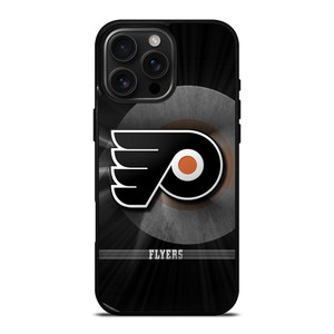 PHILADELPHIA FLYERS METAL EMBLEM iPhone 16 Pro Max Case Cover