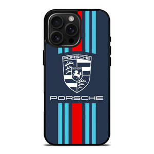 PORSCHE MARTINI RACING LOGO iPhone 16 Pro Max Case Cover PORSCHE MARTINI RACING LOGO iPhone 16 Pro Max Case Cover