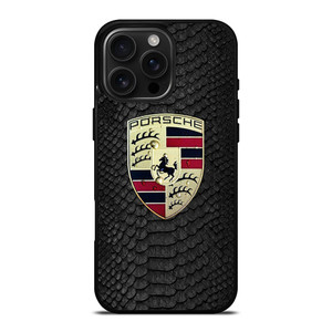 PORSCHE SNAKE SKIN LOGO iPhone 16 Pro Max Case Cover