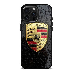 PORSCHE WET EMBLEM iPhone 16 Pro Max Case Cover PORSCHE WET EMBLEM iPhone 16 Pro Max Case Cover