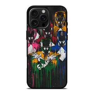 POWER RANGERS BRUSHED ART iPhone 16 Pro Max Case Cover POWER RANGERS BRUSHED ART iPhone 16 Pro Max Case Cover