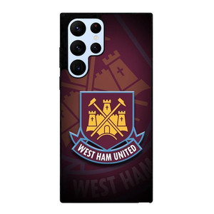 WEST HAM UNITED FC LOGO Samsung Galaxy S22 Ultra Case Cover WEST HAM UNITED FC LOGO Samsung Galaxy S22 Ultra Case Cover