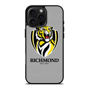 RICHMOND TIGERS FOOTBALL LOGO 1885 iPhone 16 Pro Max Case Cover RICHMOND TIGERS FOOTBALL LOGO 1885 iPhone 16 Pro Max Case Cover