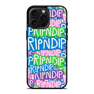 RIPNDIP LOGO COLLAGE iPhone 16 Pro Max Case Cover RIPNDIP LOGO COLLAGE iPhone 16 Pro Max Case Cover