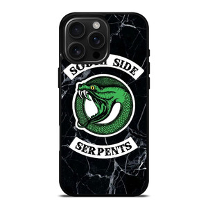 RIVERDALE SOUTH SIDE SERPENTS MARBLE iPhone 16 Pro Max Case Cover