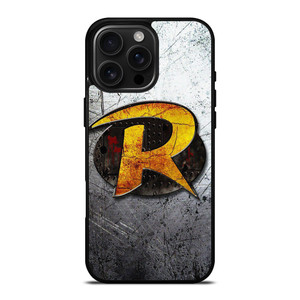 ROBIN DC COMICS GRUNGE LOGO iPhone 16 Pro Max Case Cover ROBIN DC COMICS GRUNGE LOGO iPhone 16 Pro Max Case Cover