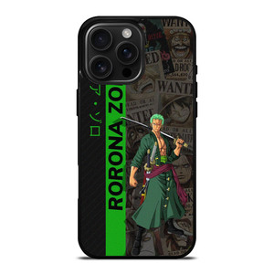 RORONA ZORO ANIME MANGA iPhone 16 Pro Max Case Cover RORONA ZORO ANIME MANGA iPhone 16 Pro Max Case Cover