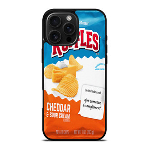 RUFFLES POTATO CHIPS CHEDDAR iPhone 16 Pro Max Case Cover