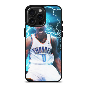 RUSSELL WESTBROOK OKLAHOMA CITY THUNDER NBA iPhone 16 Pro Max Case Cover