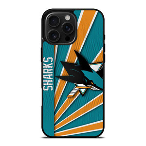 SAN JOSE SHARKS HOCKEY TEAM iPhone 16 Pro Max Case Cover SAN JOSE SHARKS HOCKEY TEAM iPhone 16 Pro Max Case Cover