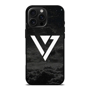 SEVENTEEN BLACK SKY LOGO iPhone 16 Pro Max Case Cover