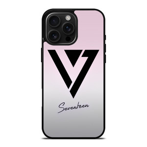 SEVENTEEN BOY GROUP LOGO iPhone 16 Pro Max Case Cover SEVENTEEN BOY GROUP LOGO iPhone 16 Pro Max Case Cover