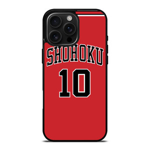 SHOHOKU HIGH SLAM DUNK HANAMICHI SAKURAGI iPhone 16 Pro Max Case Cover