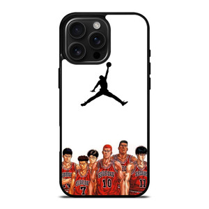SLAM DUN ANIME AIR JORDAN iPhone 16 Pro Max Case Cover