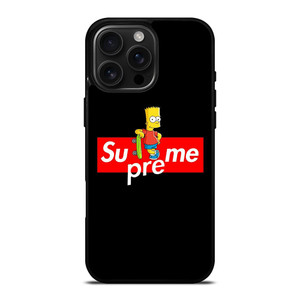 SUPREME BART SIMPSONS SKATER iPhone 16 Pro Max Case Cover SUPREME BART SIMPSONS SKATER iPhone 16 Pro Max Case Cover