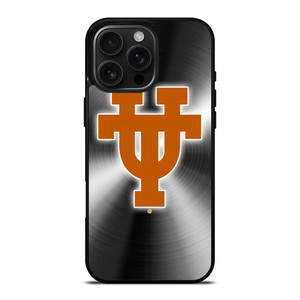 TEXAS LONGHORNS METAL LOGO iPhone 16 Pro Max Case Cover